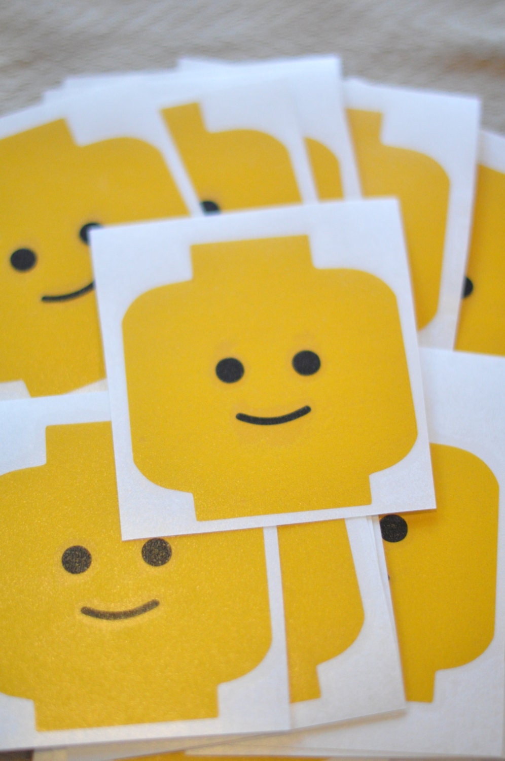Lego Head Cup Decal