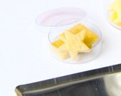Mini Cookie Container / Cookie Candy Macaron Plastic Box / Miniature Dollhouse 1 12 Scale