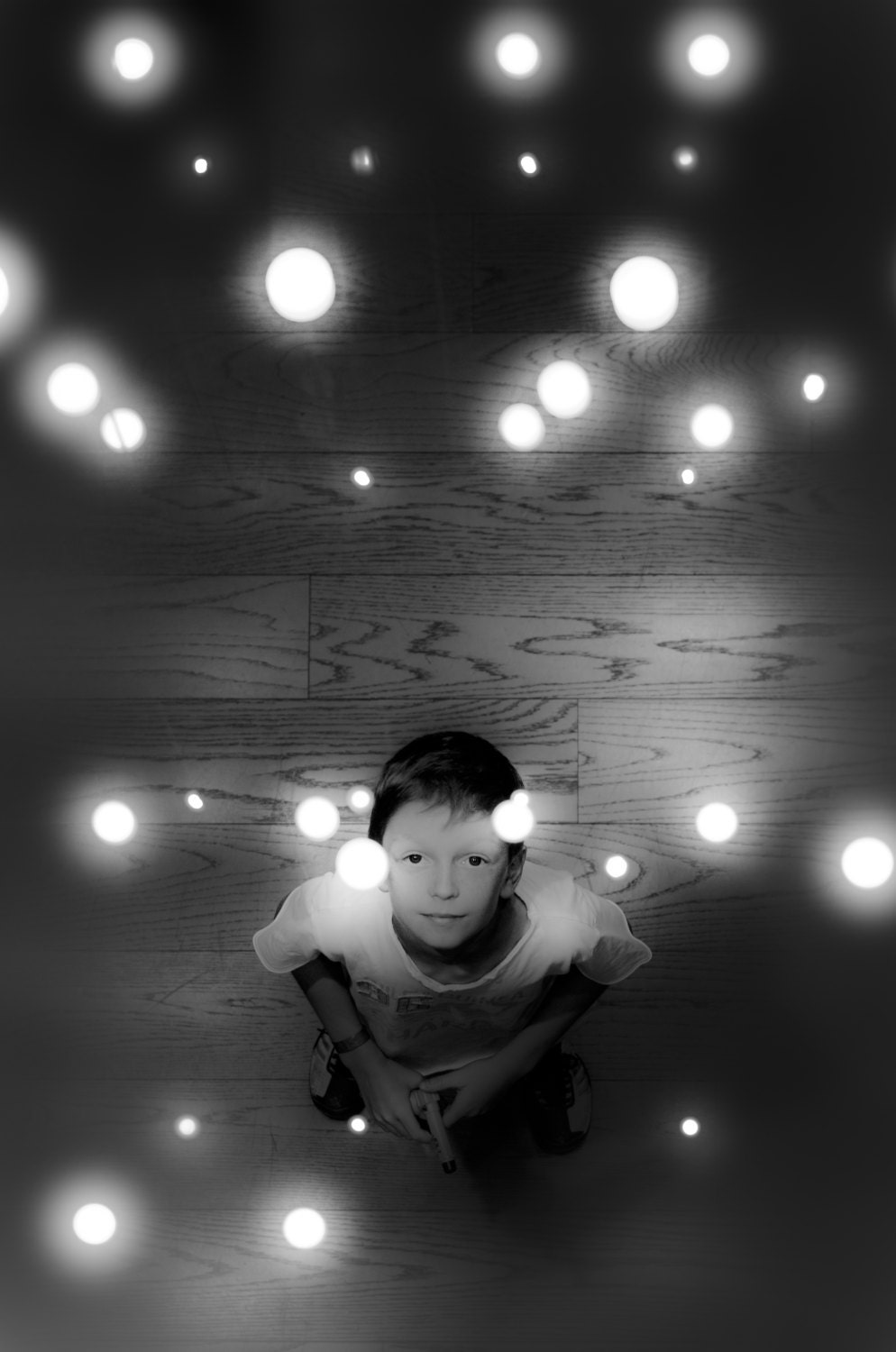 fireflies 10x13 photographic print on metallic paper