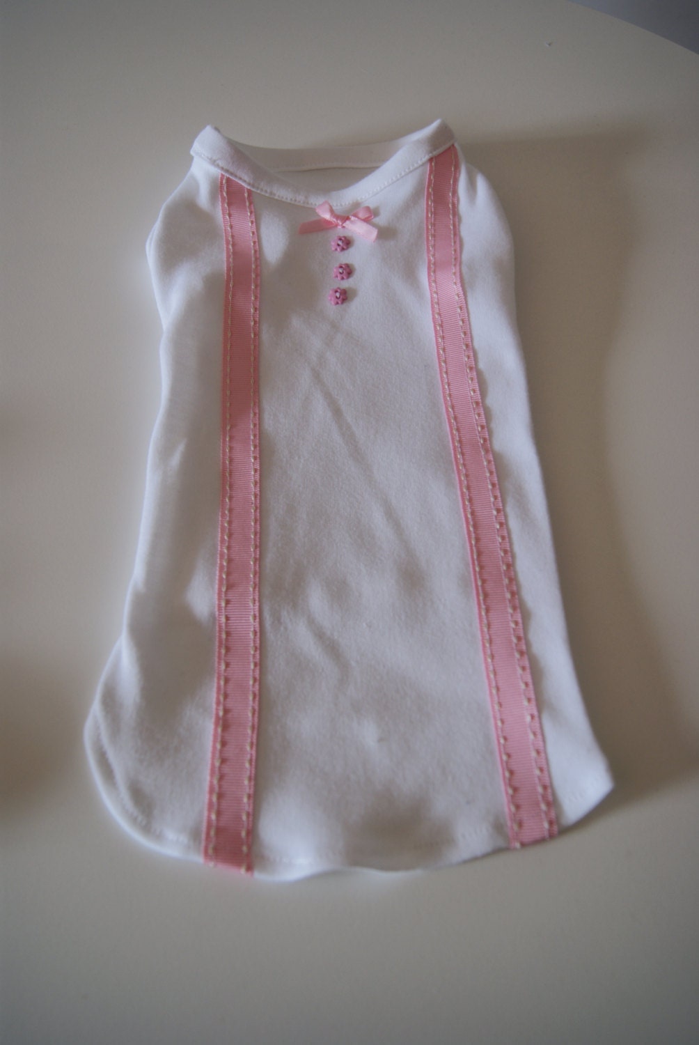 Cat T-Shirt for Sphynx Pink Trim