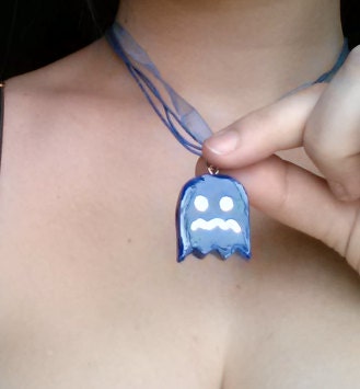 Pac-Man Blue Ghost