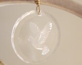 Eva: Vintage Czech Crystal Dove