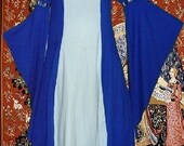 Costume Gown Medieval Renaissance Fantasy LOTR SCA Garb Royal White Particolored 1pc LXL
