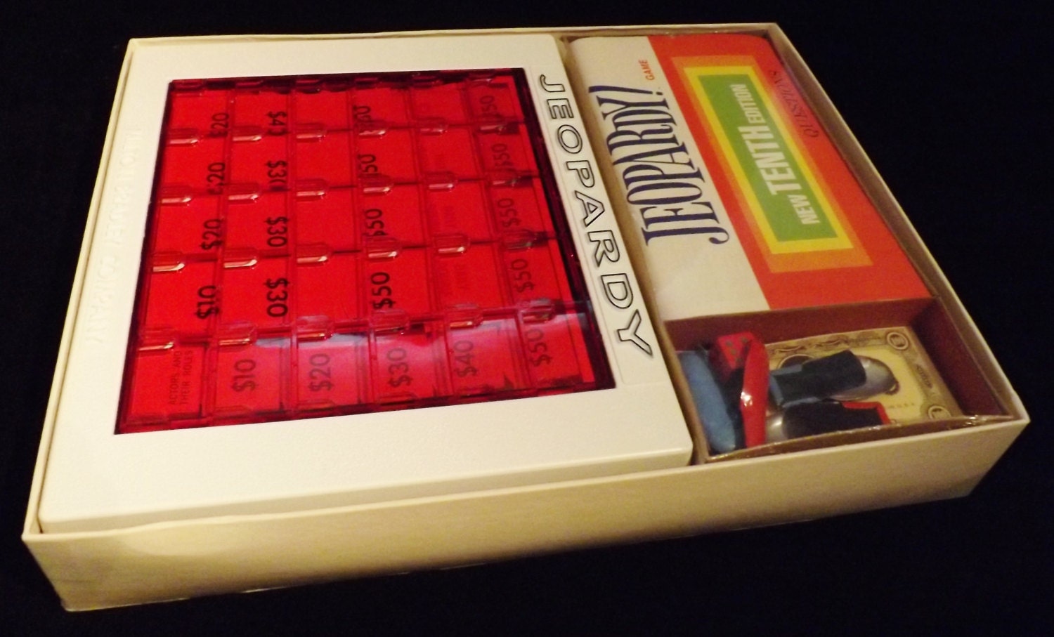 Vintage Board Game, Jeopardy, 10th Edition, 1972, Never Played