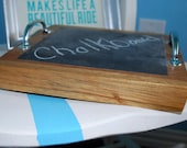 Wood Chalkboard Serving Tray