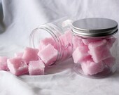 Peppermint Salt Scrub, Soap Cubes- 8 oz jar