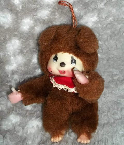 Monchichi 5" Teddy Bear RARE plush toy Chicaboo monchhichi - Napity