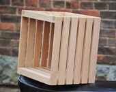 2 Hardwood Reclaimed Wooden Crates