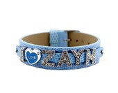 DIY 1D I love  1D  Harry Me Niall Chain Heart Crystals Letter Beautiful Colorful Bracelet Liam