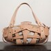 Leather Handbags Handmade Woman Large Bag Nude Color  Fine leather  Original design Purse