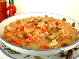 PDF Shrimp Sausage Gumbo with Cheesy Herb Onion Bread Recipe
