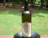 Wine Bottle Bird Feeder