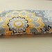 Hot or Cold Packs - Grey and Yellow Flower Pattern