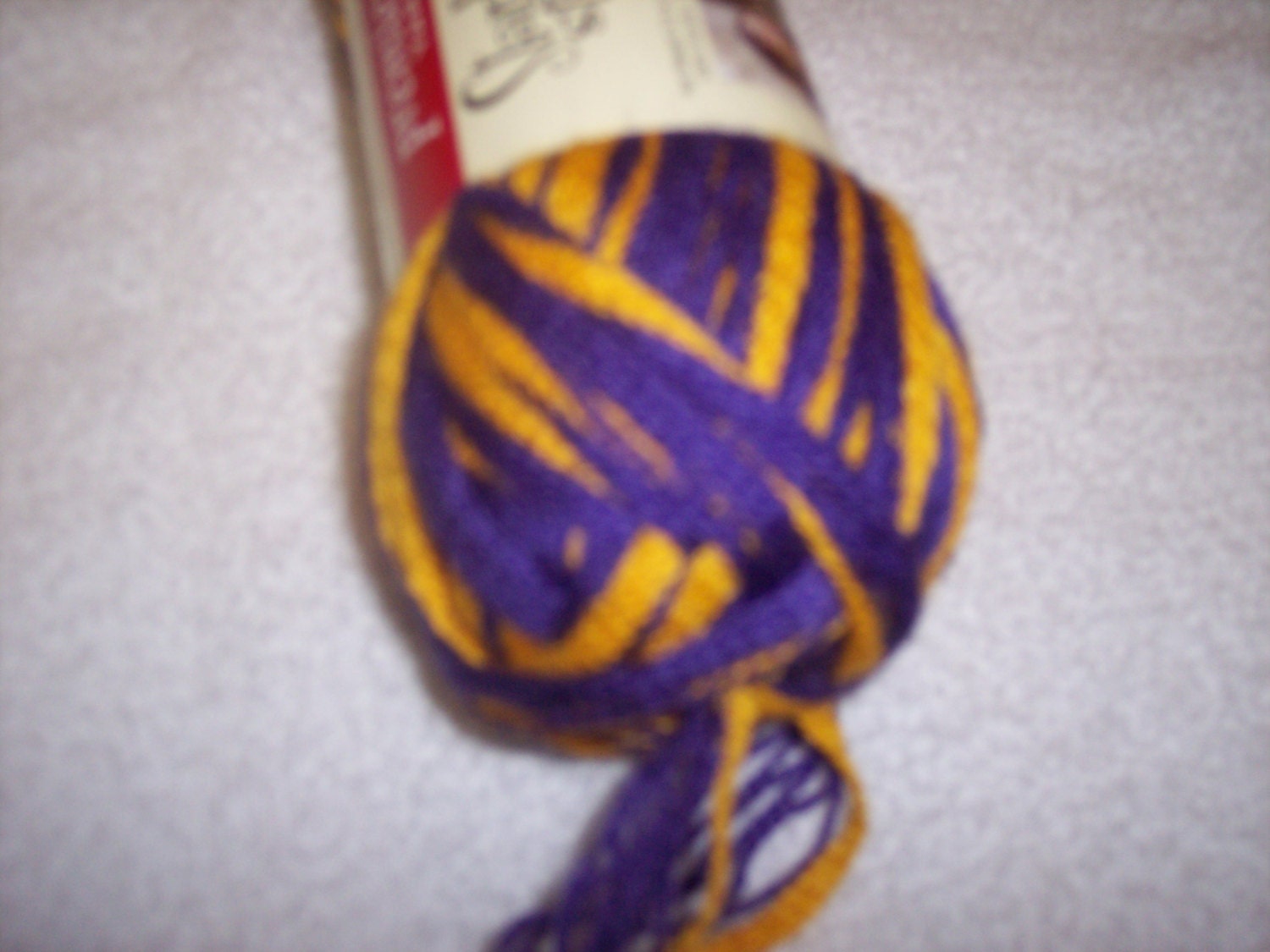 Purple and Yellow