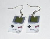 Nintendo Game Boy Video Game Earrings Handmade Plastic Charms