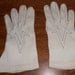 Vintage White Gloves 1950s.