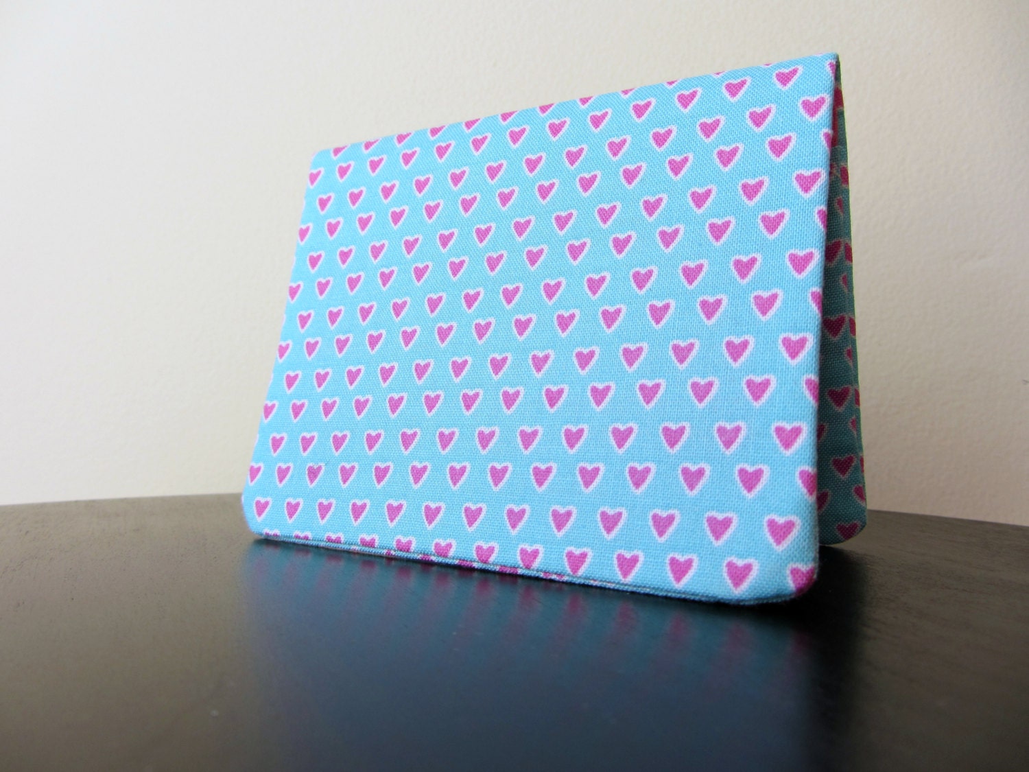 Card Wallet - Pink Hearts
