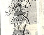 Misses Blouse Kate Marchbanks 8214 Vintage Sewing Pattern Size 40