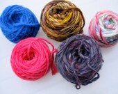 Handspun Yarn Leftover Sampler Pack 01