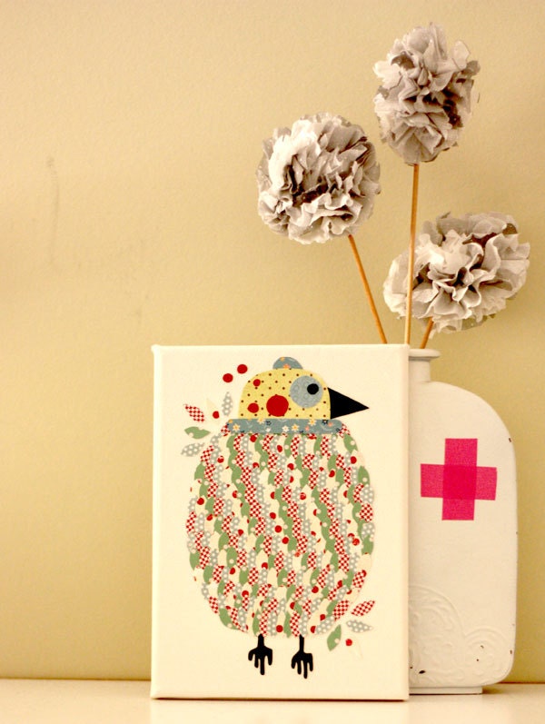 Birds on Canvas. Bird 06