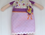 Dress-up Doll Riley Blake, Purple
