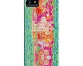 iPhone 5 Case or iPhone4 Case -Mixt - Funky Abstract Art iPhone cases by Ingrid