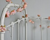 Pale Peachy Pink Shabby Rose Fairy Lights - Longer Length