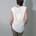 Women's Top, Romantic Classic Shirt, V neck, CHOOSE COLOR & SIZE, xs s m l xl