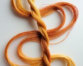 Size 80 hand dyed tatting thread  "Gold Dust"