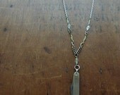 Pocket Knife Necklace.  Urban Amulet No. 18. Made in Chicago