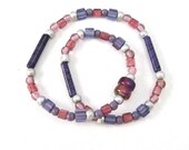 Anklets, Pink Purple, Beaded Anklet, Ankle Bracelet, Anklets for Women, Glass Jewelry, Foot Jewelry, Womens Teens Teenagers, Stretchy Canada