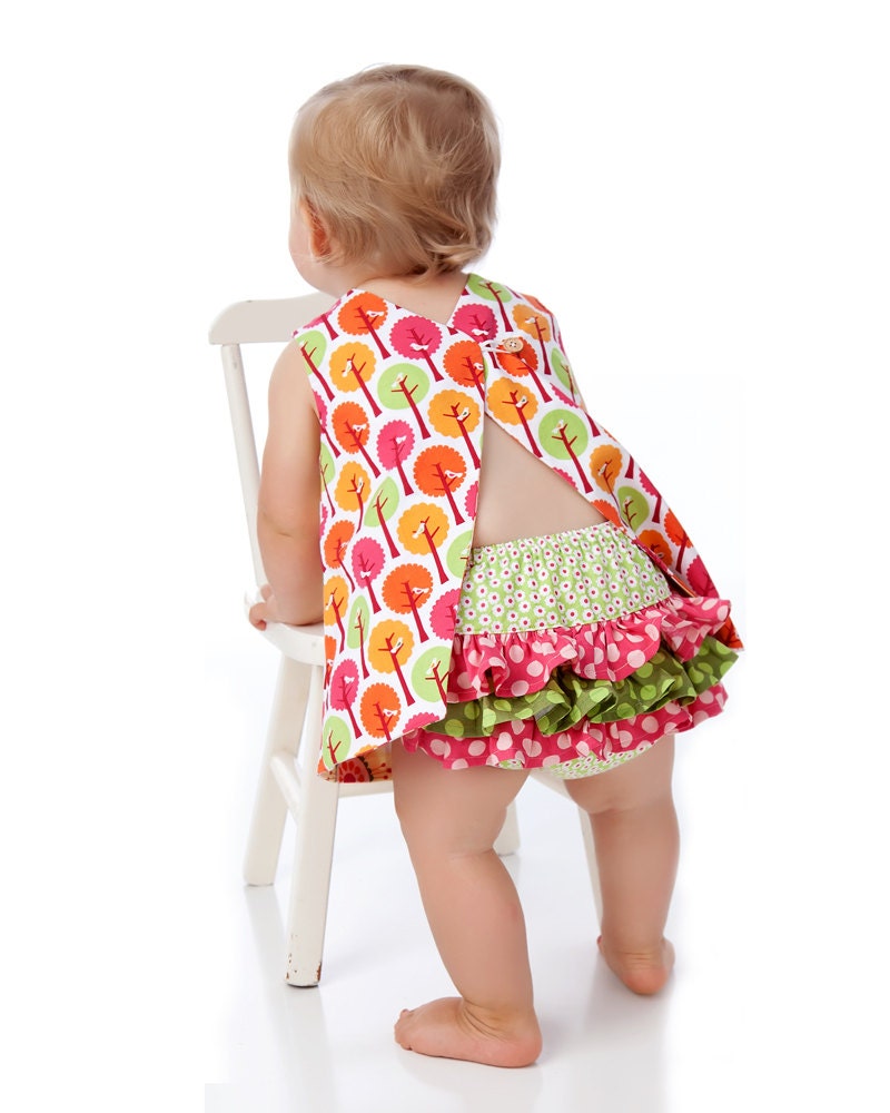 RUFFLED Diaper Cover Pattern PDF Sewing Pattern