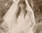 Ardelis -ivory and silver lace gown - etsy exclusive