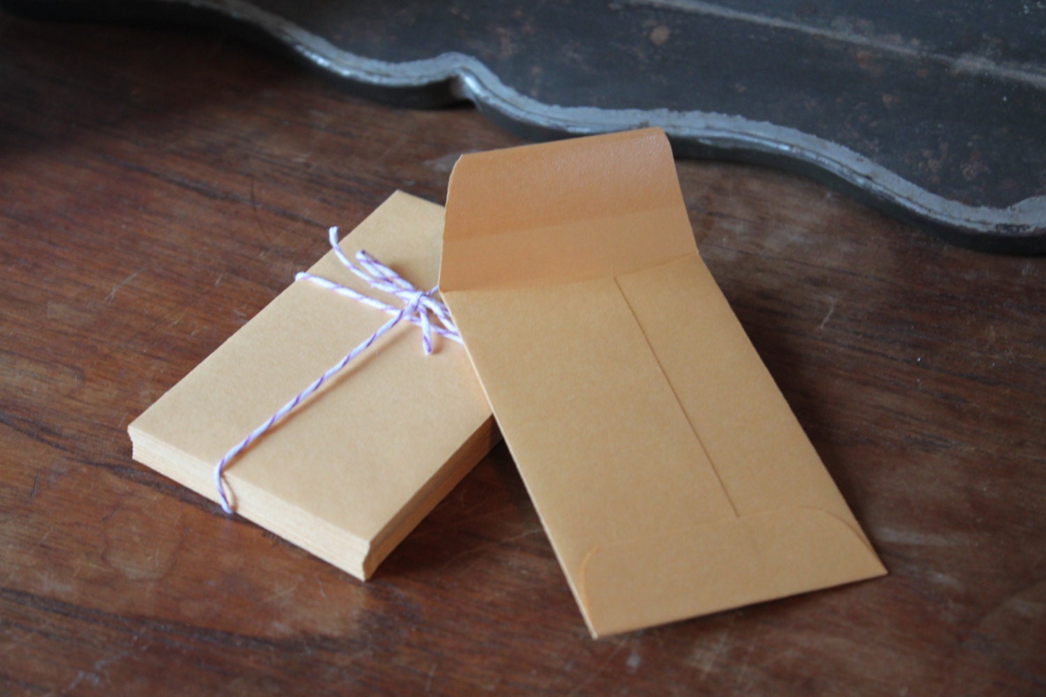 Kraft Envelope -- Paper Coin no. 1 envelopes -- 2 1/4" X 3 1/2" -- Set of 24 Il_570xn