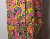 Vintage 1960's  Mod Shift Dress Dead Stock