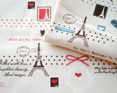 Zakka Paris Linen Fabric Fat Quarter 1/4 Yard
