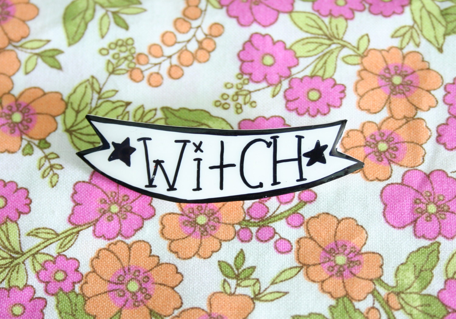 Witch Banner Brooch