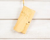 iPhone SmartPhone Clutch Wallet - Eco Rosie Clutch with ID pocket and Wristlet Strap in Butter -- Ready to Ship