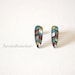 Feather Earrings - Indian Feather Earrings - Colorful Acrylic Jewelry
