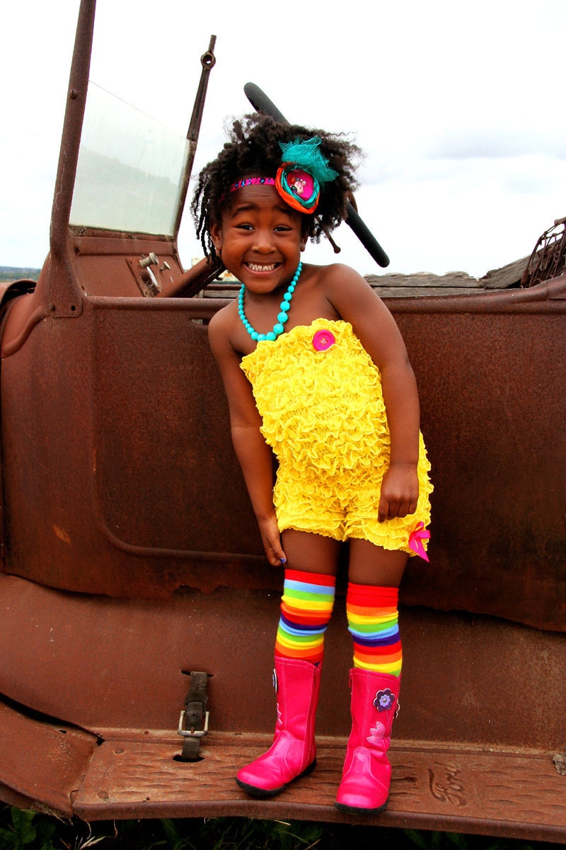 Whimsy Couture -- Petti Ruffle Romper -- Sewing Pattern Tutorial babies thru 5t PDF Instant