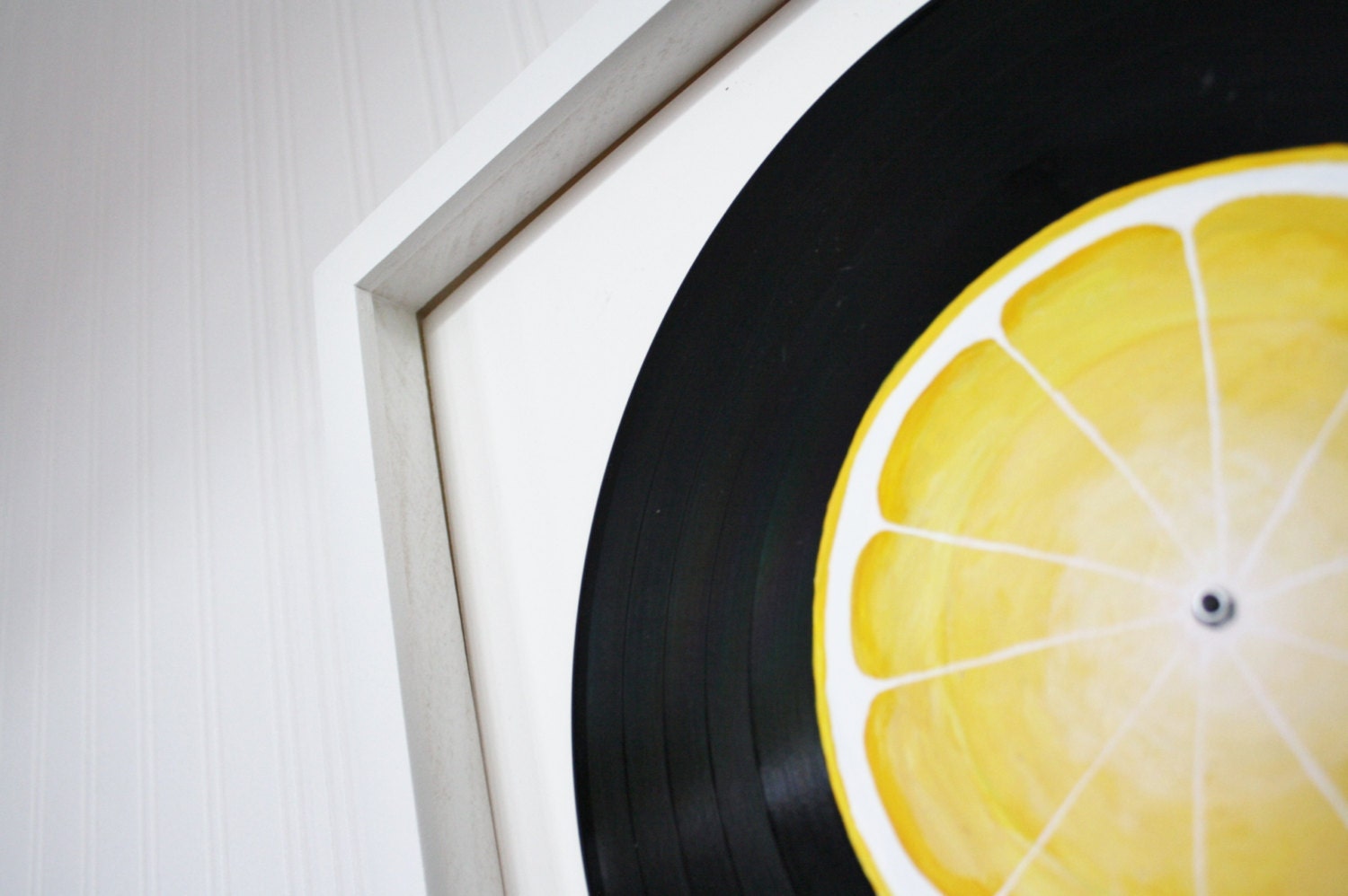 Citrus Series - Lemon Painted Vinyl