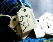 Sheep HangTags, Tags for Knitting Projects , Set of 16