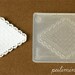 Doily Mold - Diamond Shape Mold - Silicone Lace Mold