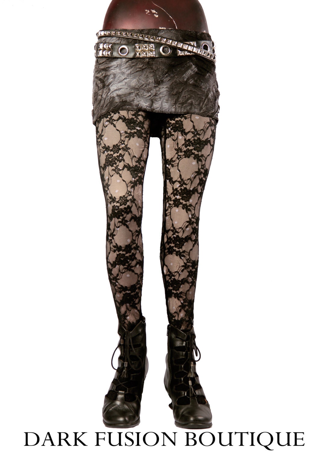 Mini Skirt, Punk Rock Layering Skirt, Cabaret, Vaudeville, Steampunk, Wrap, Noir, Gothic, Jogging, BellyDance