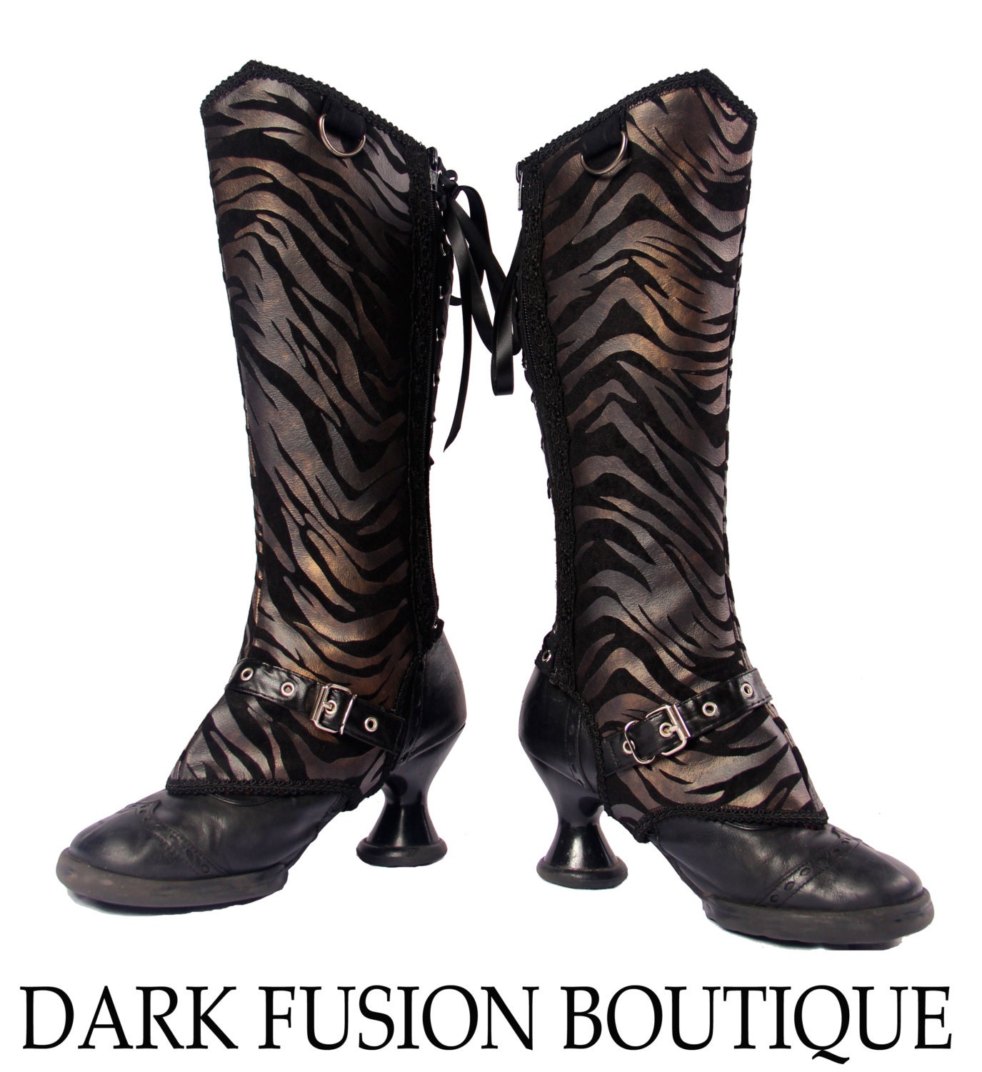 Spats, Punk, Goth, Victorian, Noir, Bridal, Steampunk, Gothic, Tribal, Vampire, Bellydance, Boot Covers