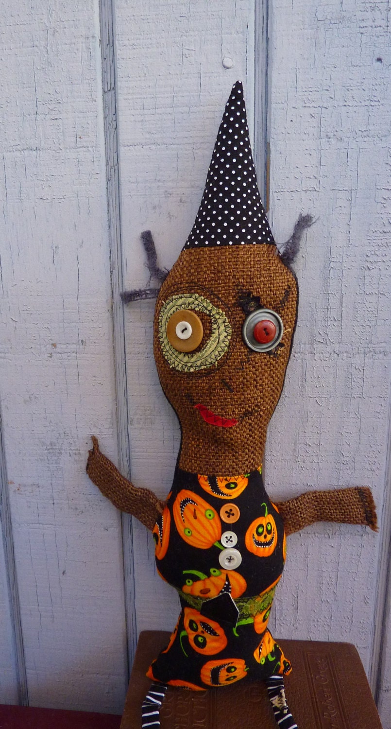 preCARIous Art Doll - Pumpkin Girl