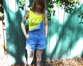 90's Smiley Face Crop Tank