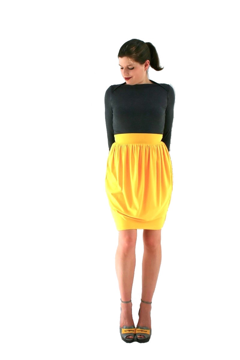 Bubble Skirt in Bamboo - Made To Measure
