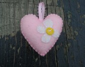 Bandage Girl inspired Heart Ornament
