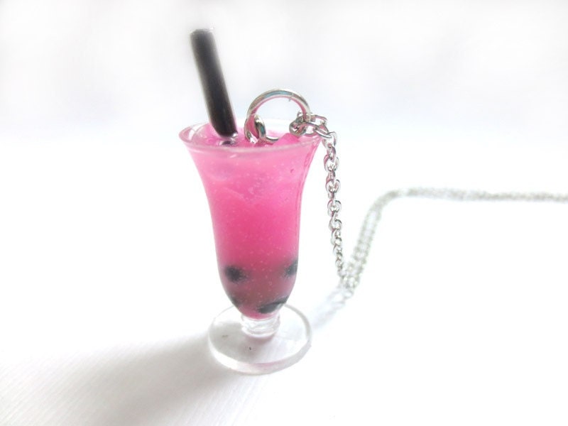 Bubble Tea Necklace Pick One